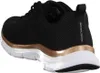 Skechers Flex Appeal 4.0 sportlicher Schnürer Schwarz Produktbild-Vorschau 83