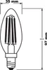 Osram LED Leuchtmittel Classic B40 E14 5W warmweiß, Produktbild-Vorschau 13