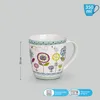 matches21 Tasses Tasses à café Motif fleurs multicolores Voir les images du produit 2