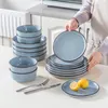 16 pcs. Service combiné en faïence, service de table avec Voir les images du produit 9
