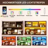 MODFU Küchenschrank Aufbewahrung mit LED-Lichtleiste und Produktbild-Vorschau 4