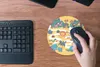 MuchoWow® Mauspad Mousepad Safari - Tiere - Kinder 20x20 cm Produktbild-Vorschau 4