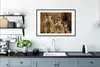 MuchoWow® Gerahmtes Poster Sonne - Erdmännchen - Familie Produktbild-Vorschau 4