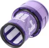 A close-up, angled view of a vacuum cleaner filter. Produktbild-Vorschau