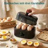 HOMCOM Wasserkocher Toaster Eierkocher Set 1,7L Produktbild-Vorschau 8