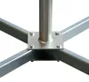 PremiumX SAT Balkonständer 4x50x50cm Stahl 1m Mast Produktbild-Vorschau 6