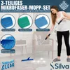 Silva Mikrofaser Wischmop - Bodenwischer Set mit Soft Touch Produktbild-Vorschau 9