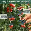 Pflanzen Clips Set Rankhilfe Tomatenhalter wiederverwendbar Produktbild-Vorschau 7