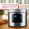 Solis Reiskocher & Dampfgarer, 850 W, 5L Volumen, 3D Produktbild-Vorschau 3