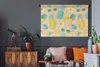 MuchoWow® Wandteppich Wandbehang Sommer - Muster - Gelb Produktbild-Vorschau 5