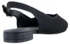 Scarpe con tacco modello slingback da donna, colore nero, Anteprima dell’immagine prodotto 3