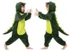 Onesie Kigurumi Pyjama Kostüm für Kinder Dinosaurier 104 Produktbild-Vorschau 7