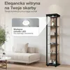 Szafka witryna K-Möbel stojąca (176 x 37 x 33 cm) – Podgląd zdjęcia produktu 4