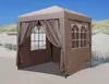 Faltpavillon 2 x 2 m Braunbeige mit 4 Fußgewichten, 4 Produktbild-Vorschau 11