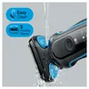 Braun 51-B1000s, Folienschaber, Schwarz, Blau, Schwarz, Produktbild-Vorschau 13