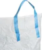 Pytel BigBag TOF4, 90x90x120 cm, PP, 4 uši, bílý, s plochým Náhled obrázku produktu 2