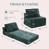 MODFU Fauteuil Convertible - 1 Place Matelas Pliable Voir les images du produit 6