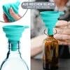 com-four® 2x Ölflasche aus Glas bis 500ml, Ölspender mit Produktbild-Vorschau 3
