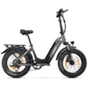 2025 20 Zoll Fat Tire E Bike, Klapprad Elektrofahrrad Produktbild-Vorschau 2