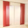 2x záclona 225x57cm posuvná záclona priehľadná panelová Náhľad obrázku produktu 2