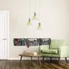 Relaxdays Zeitschriftenhalter Wand, 3er Set, A4, Eisen, Produktbild-Vorschau 2
