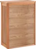vidaXL Nástěnná koupelnová skříňka 42x23x60 cm, masivní Náhled obrázku produktu 6