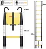 TolleTour Scala telescopica nera 3,2 m Con ganci Scala di Anteprima dell’immagine prodotto 2