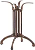A table base with four legs and a central column. Podgląd zdjęcia produktu