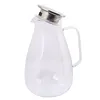 Glaskaraffe 2,5L mit 6 Gläsern 500ml Wasserkrug Saftkrug Produktbild-Vorschau 5