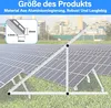 4X PV Halterung 114cm Solarmodul Balkonkraftwerk Flachdach Produktbild-Vorschau 7