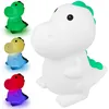 Lampka nocna dla dzieci MasterLED Dino - silikonowa lampka Podgląd zdjęcia produktu 1