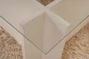 Skye Decor, Vetrino - Legno bianco, tavolino, 100 % vetro Anteprima dell’immagine prodotto 5