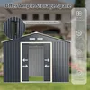 Metalowa szopa na narzędzia, szopa na narzędzia z 2 Podgląd zdjęcia produktu 4