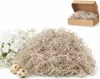 Curly Moos Weiß 50g gefrostet Deko Moos Natur Bastelmoos Produktbild-Vorschau 4
