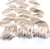 Microring Extensions Pravé vlasy #10/1 Svetlo-svetlo blond Náhľad obrázku produktu 1