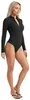 Dames tweedelige set, zwart en bruin, gestreept, maat S Productafbeelding-voorbeeld 4