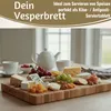LS-LebenStil Profi XL Holz Schneidebrett 36cm Stirnholz Produktbild-Vorschau 6