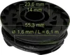 5 bobines de fil pour Bosch ART 30-36 LI 24 27 30 + Voir les images du produit 2