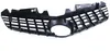 Sport Kühlergrill Schwarz Glanz Chrom für Mercedes SL R230 Facelift 2008-2012 – Produktansicht 6 Anteprima dell’immagine prodotto