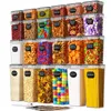 24-tlg Vorratsdosen mit Deckel Luftdicht Set, BPA frei, Produktbild-Vorschau 6