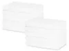 10er Set Gästetücher, 100% Baumwolle, 30x50 cm, weiß Produktbild-Vorschau 1