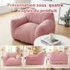 Pouf XXL pour adulte avec rembourrage en mousse, canapé de Voir les images du produit 4