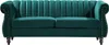 Chesterfield-Sofagarnitur - 3-Sitzer & 2-Sitzer - Samt - Produktbild-Vorschau 3