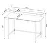 A line drawing of a desk with dimensions indicated. Náhľad obrázku produktu