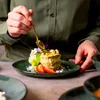 YEZEY Kombinovaná jedálenská súprava Kameninový riad 18 Náhľad obrázku produktu 13