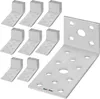 KOTARBAU® 100er Set Winkelverbinder 40 x 80 x 40 Stahl Produktbild-Vorschau 1