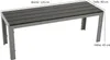 DEGAMO Gartenbank Hockerbank SORANO 2-sitzer, Aluminium Produktbild-Vorschau 7