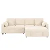 Merax L-förmiges 4-Sitzer Ecksofa Schlafsofa mit Produktbild-Vorschau 9