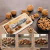 Relaxdays Retro Nussknacker, Holz, Metall, Produktbild-Vorschau 2