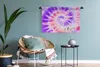 MuchoWow® Wandteppich Wandbehang Sommer - Krawattenfärbung Produktbild-Vorschau 5